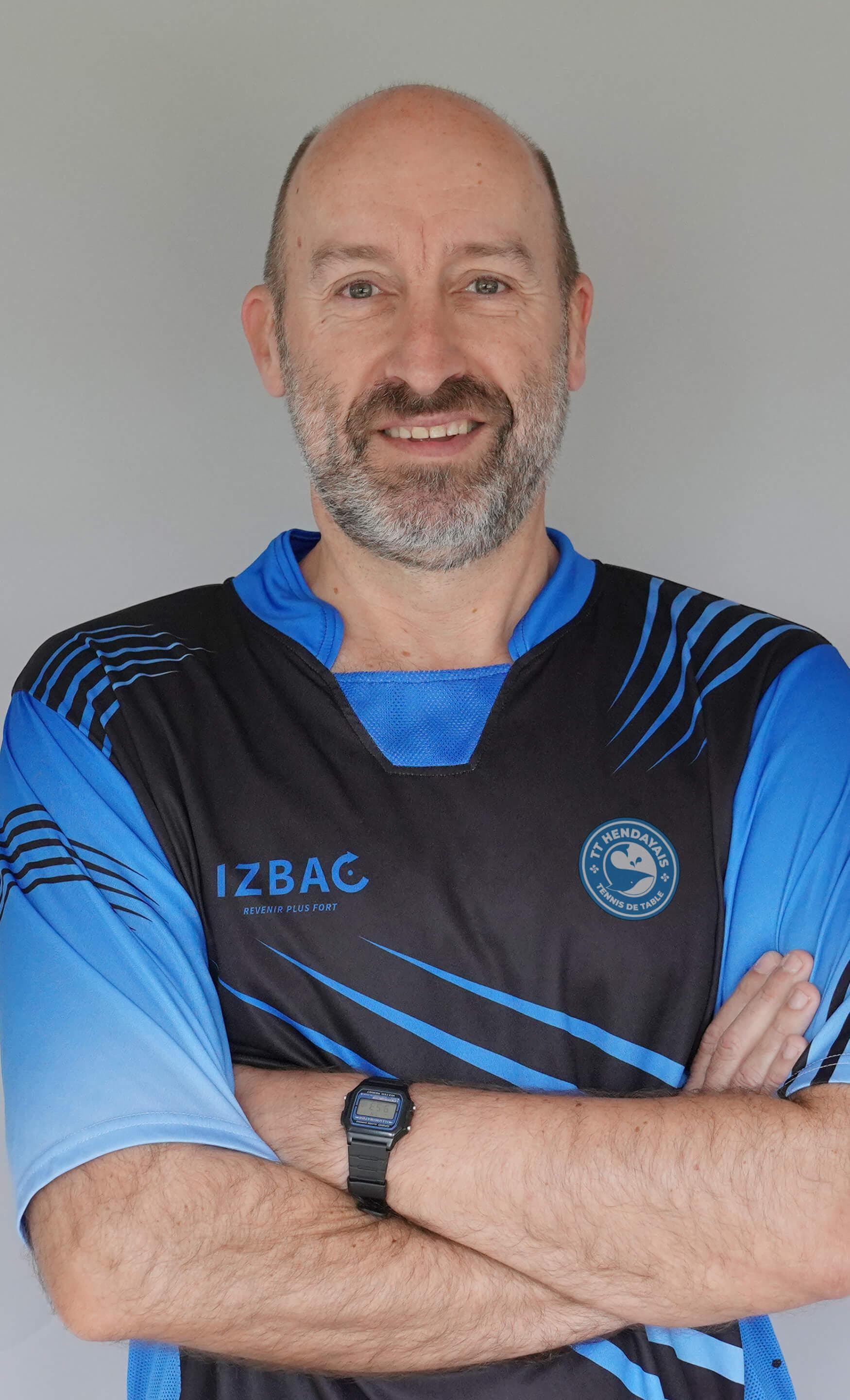 Portrait de Jatsu Lizarribar, membre de la commission sportive du TT Hendayais
